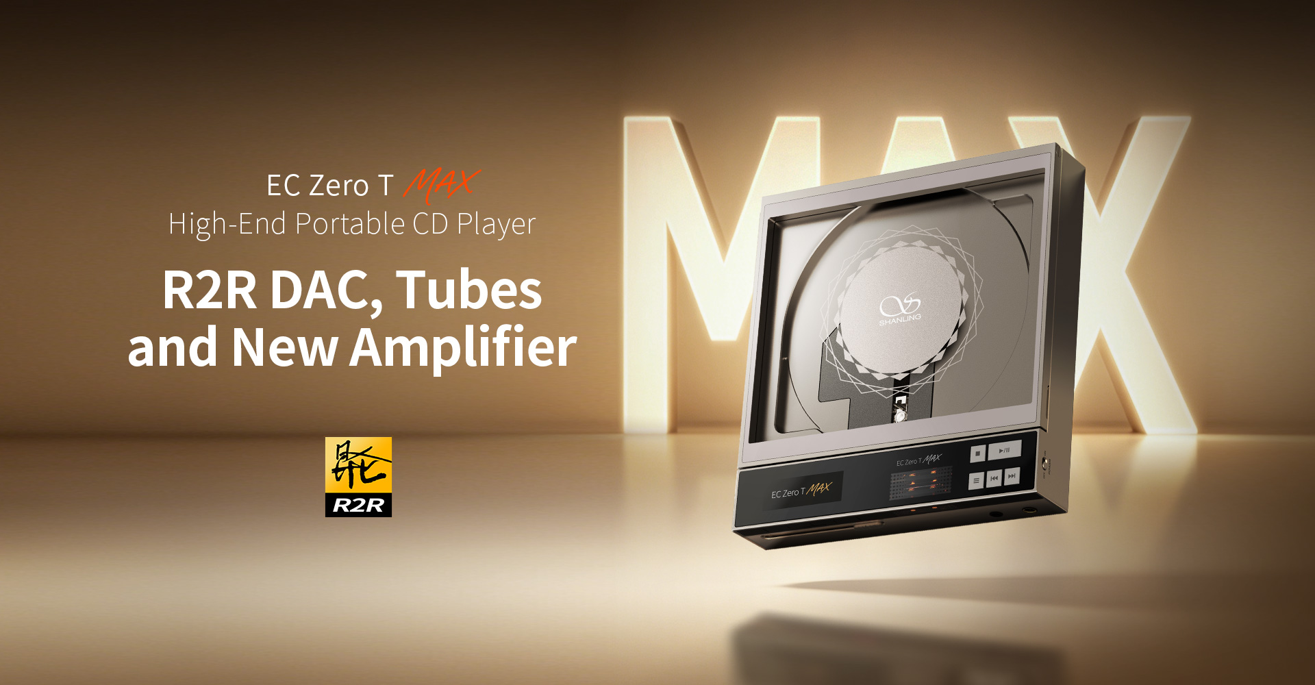 Przenośny odtwarzacz CD z DAC R2R Shanling EC Zero T MAX